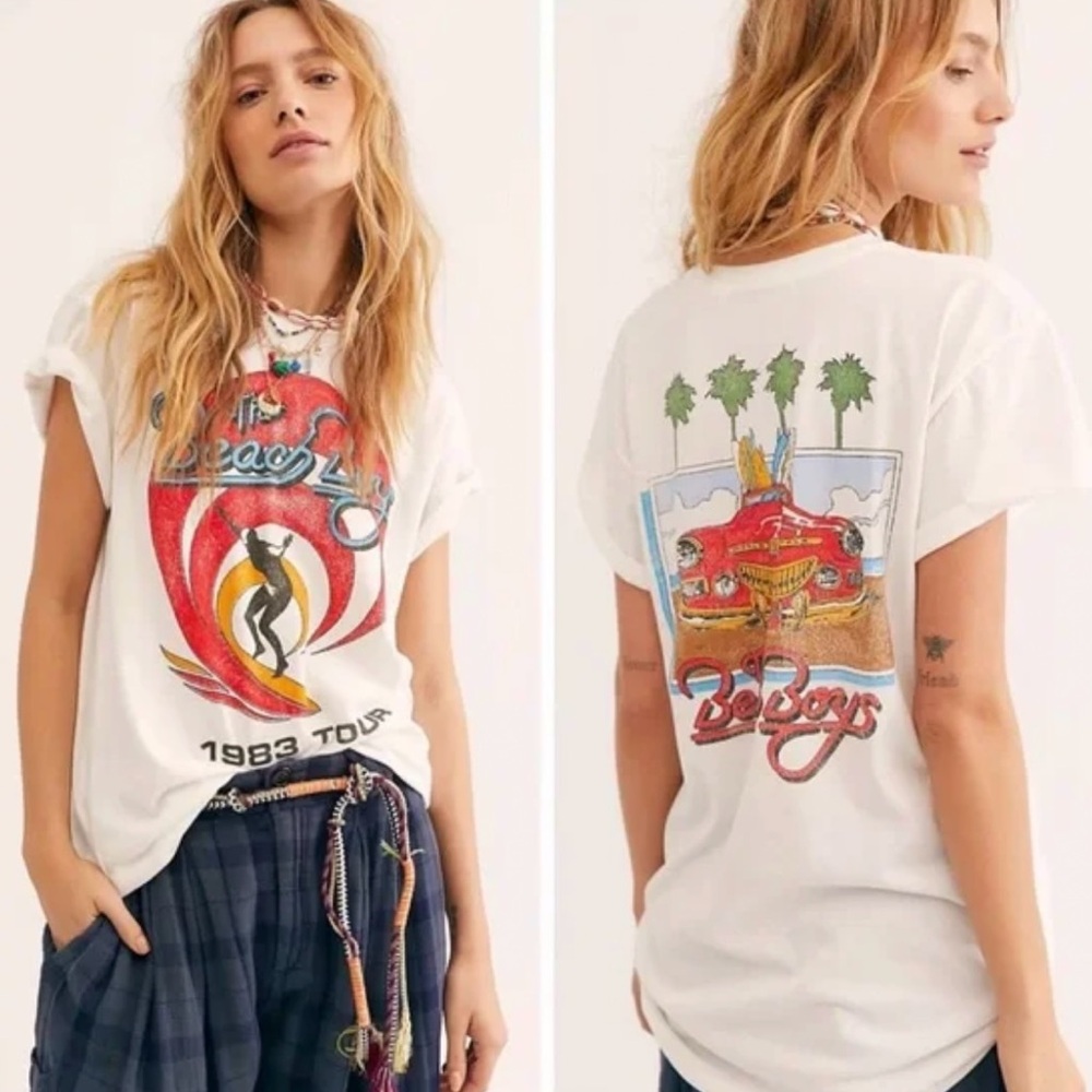 daydreamer for free people the beach boys tee // size large